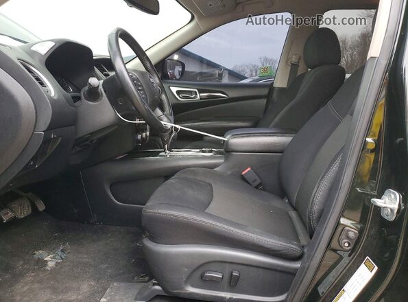 5N1DR2MM7JC648575 2018 NISSAN PATHFINDER Green Front interior view