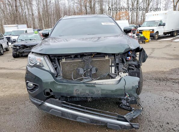 5N1DR2MM7JC648575 2018 NISSAN PATHFINDER Green Front view