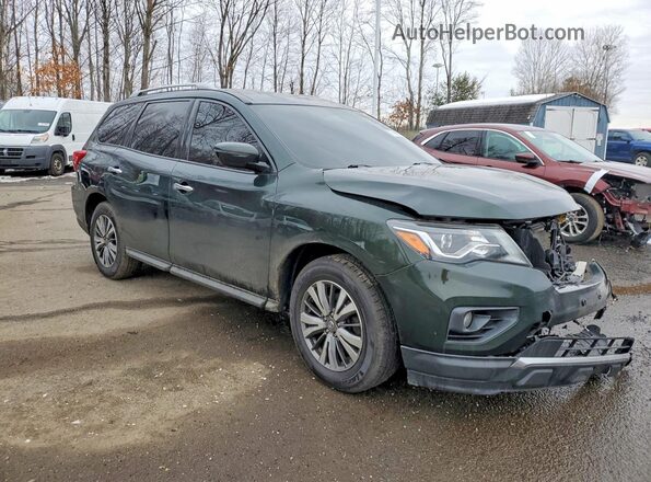 5N1DR2MM7JC648575 2018 NISSAN PATHFINDER Green Front right