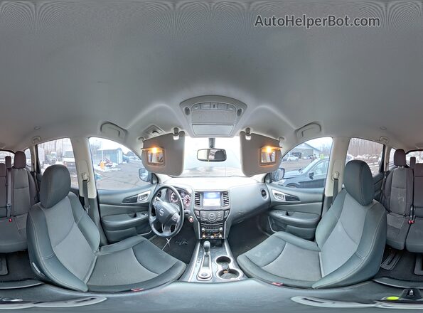5N1DR2MM7JC648575 2018 NISSAN PATHFINDER Green 360 interior view
