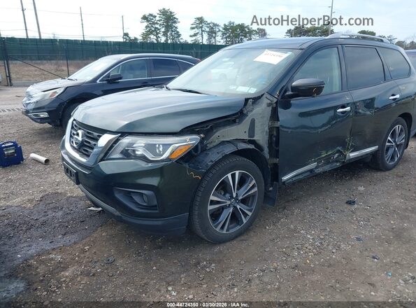 5N1DR2MM7KC654880 2019 NISSAN PATHFINDER Black Front left