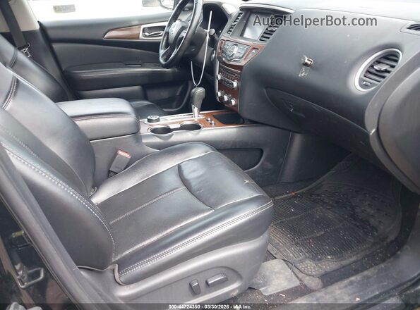 5N1DR2MM7KC654880 2019 NISSAN PATHFINDER Black Front interior view