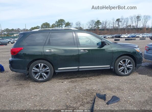 5N1DR2MM7KC654880 2019 NISSAN PATHFINDER Black Rear interior view