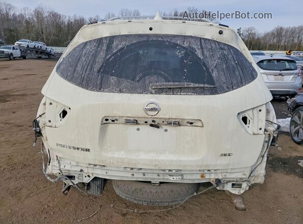 5N1DR2MM8KC649364 2019 NISSAN PATHFINDER White Widok z tyłu
