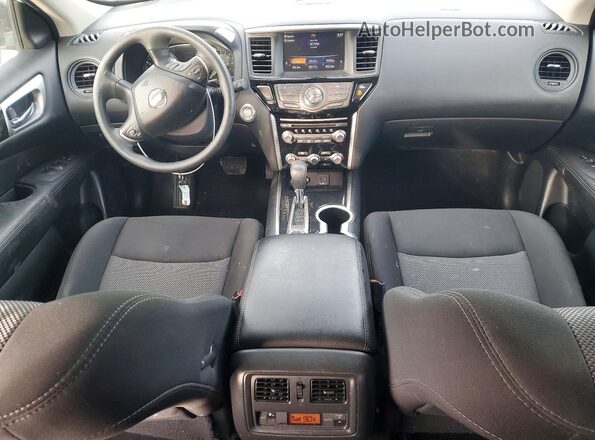 5N1DR2MM8KC649364 2019 NISSAN PATHFINDER White Widok deski rozdzielczej