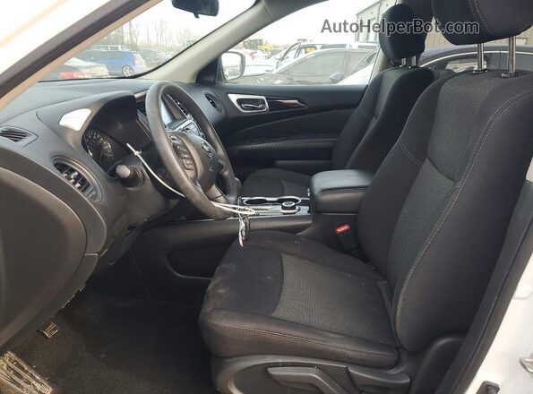5N1DR2MM8KC649364 2019 NISSAN PATHFINDER White Widok wnętrza z przodu