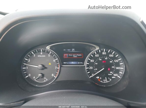 5N1DR2MM9KC652712 2019 NISSAN PATHFINDER Black Widok tylnych siedzeń