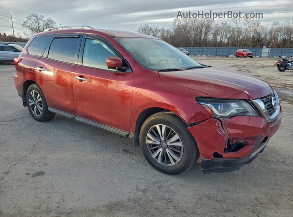 5N1DR2MMXHC696128 2017 NISSAN PATHFINDER Maroon Առջևի աջ