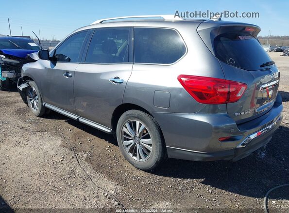 5N1DR2MMXKC616916 2019 NISSAN PATHFINDER Gray Tył lewy