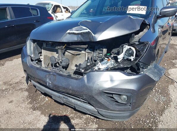 5N1DR2MMXKC616916 2019 NISSAN PATHFINDER Gray Widok z przodu