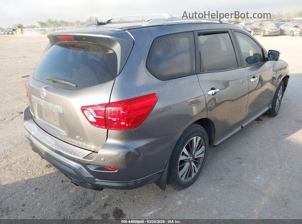 5N1DR2MN2HC639270 2017 NISSAN PATHFINDER Gray Задня права чверть