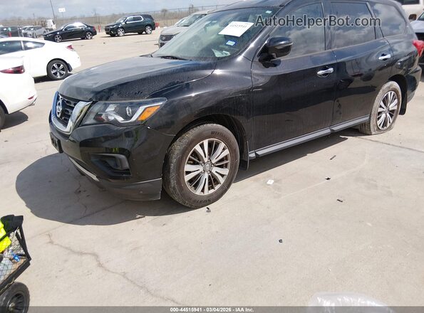 5N1DR2MN2KC641740 2019 NISSAN PATHFINDER Черный Передняя левая четверть