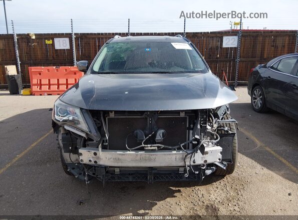5N1DR2MN3KC590328 2019 NISSAN PATHFINDER Gray Вид задньої частини салону