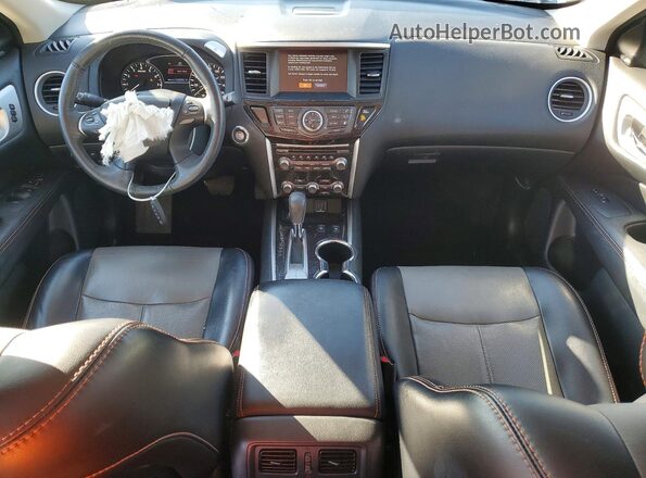 5N1DR2MN4KC630755 2019 NISSAN PATHFINDER White Widok deski rozdzielczej