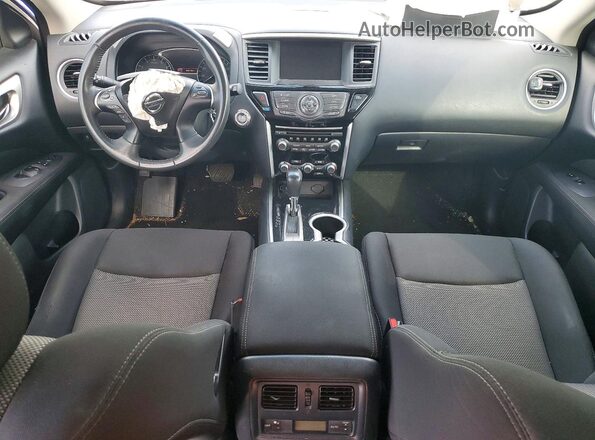 5N1DR2MN5HC676619 2017 NISSAN PATHFINDER White Առջևի վահանակի տեսք