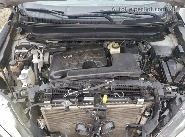 5N1DR2MN5JC606690 2018 NISSAN PATHFINDER Silver Engine compartment view