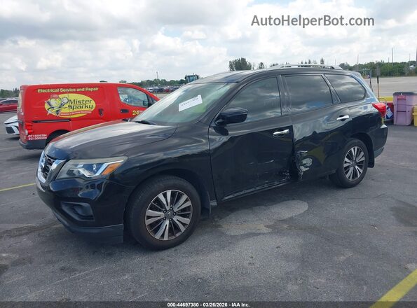 5N1DR2MN6HC634945 2017 NISSAN PATHFINDER Black Vista tres cuartos delantera izquierda