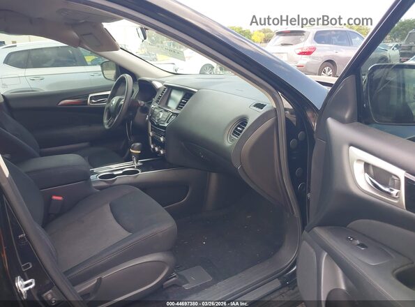 5N1DR2MN6HC634945 2017 NISSAN PATHFINDER Black Vista interior delantera