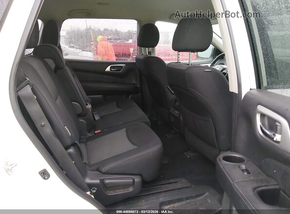 5N1DR2MN7JC619117 2018 NISSAN PATHFINDER White VIN კოდის სტიკერის ხედი