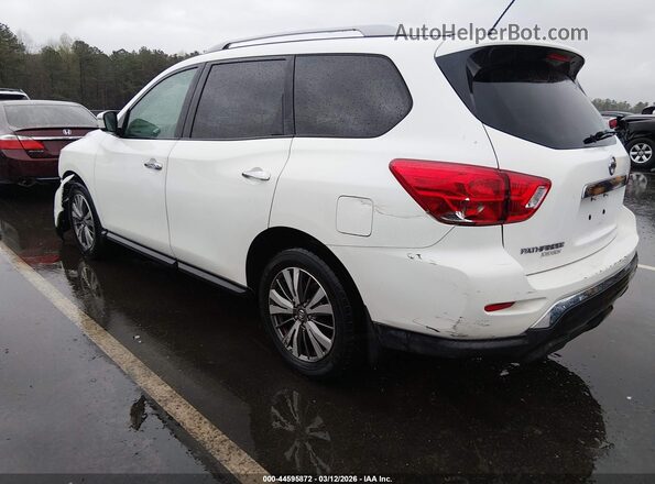 5N1DR2MN7JC619117 2018 NISSAN PATHFINDER White უკანა მარცხენა