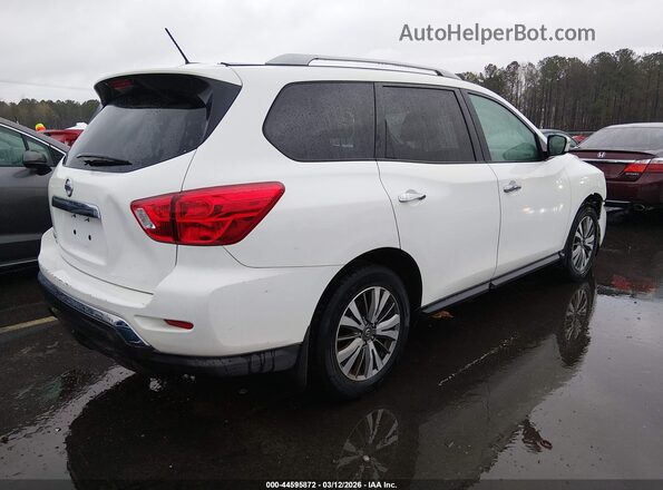 5N1DR2MN7JC619117 2018 NISSAN PATHFINDER White უკანა მარჯვენა