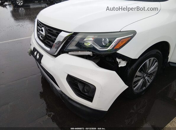 5N1DR2MN7JC619117 2018 NISSAN PATHFINDER White წინა ხედი
