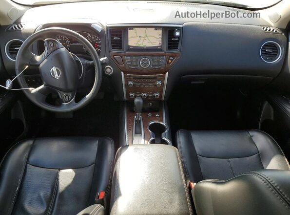 5N1DR2MN8HC639144 2017 NISSAN PATHFINDER Silver Вид панелі приладів