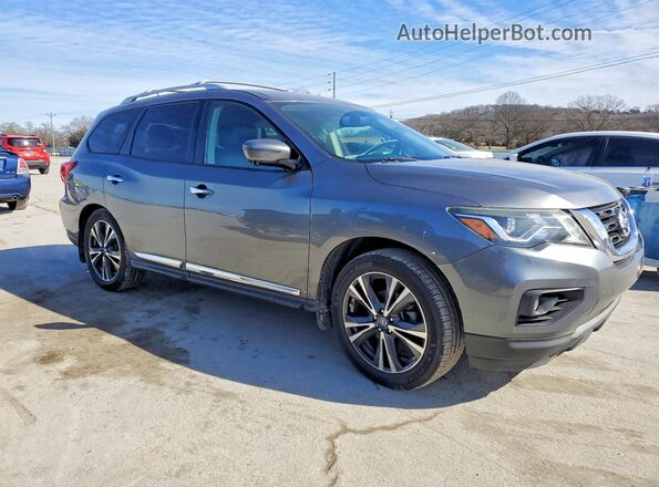5N1DR2MN8HC639144 2017 NISSAN PATHFINDER Silver Передня права чверть