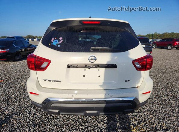 5N1DR2MN8JC639439 2018 NISSAN PATHFINDER White Вид ззаду