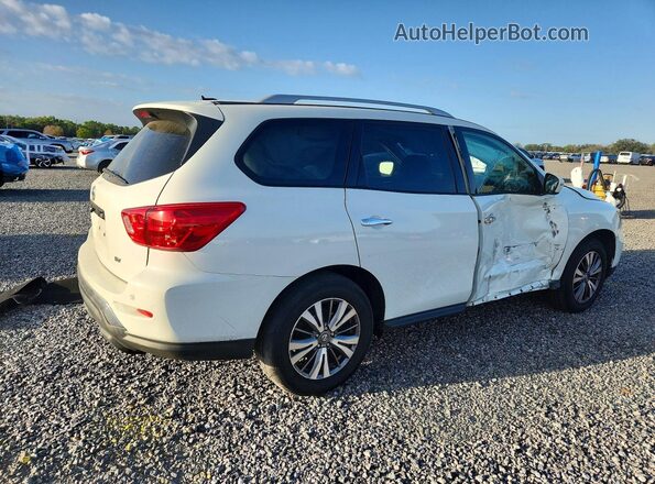 5N1DR2MN8JC639439 2018 NISSAN PATHFINDER White Задня права чверть