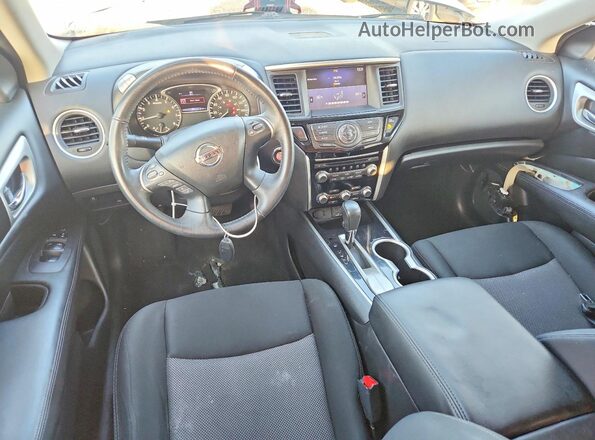 5N1DR2MN8JC639439 2018 NISSAN PATHFINDER White Вид панелі приладів