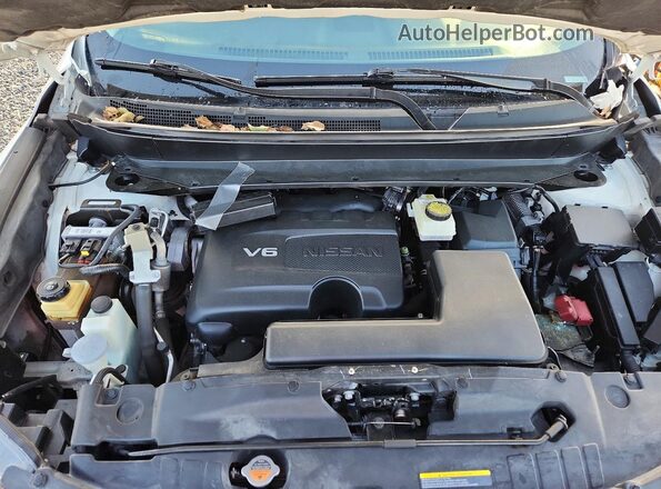 5N1DR2MN8JC639439 2018 NISSAN PATHFINDER White Вид підкапотного простору