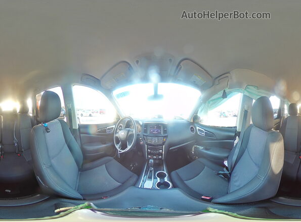 5N1DR2MN8JC639439 2018 NISSAN PATHFINDER White Панорамний вид салону 360°