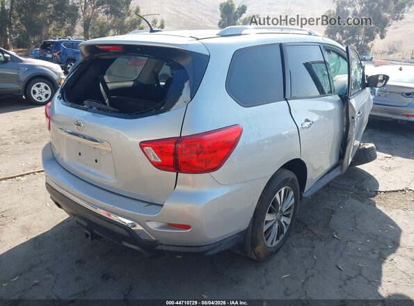 5N1DR2MN9JC663815 2018 NISSAN PATHFINDER Silver Задня права чверть