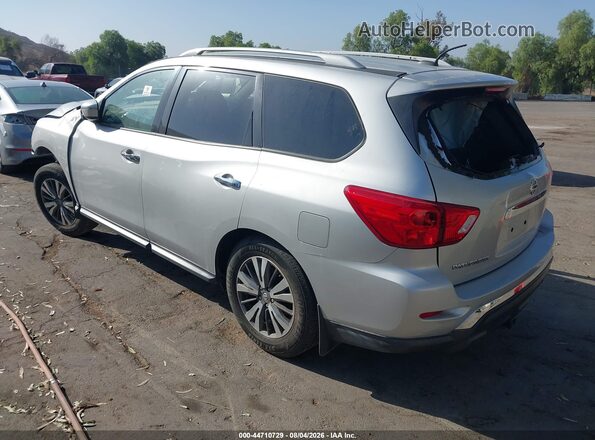 5N1DR2MN9JC663815 2018 NISSAN PATHFINDER Silver Задня ліва чверть