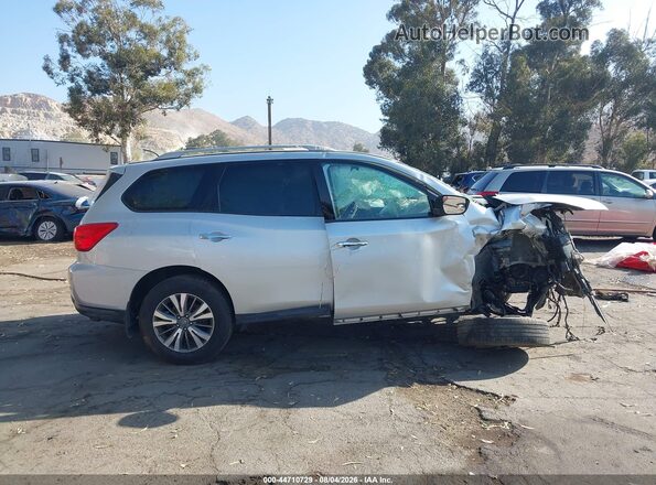 5N1DR2MN9JC663815 2018 NISSAN PATHFINDER Silver Вид задньої частини салону