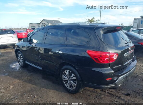 5N1DR2MNXHC663896 2017 NISSAN PATHFINDER Black Tył lewy