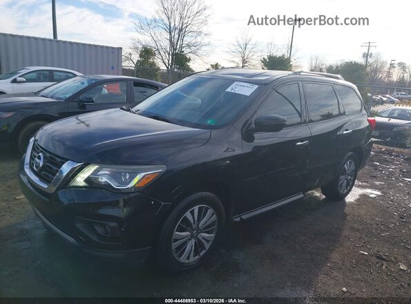 5N1DR2MNXHC663896 2017 NISSAN PATHFINDER Black Przód lewy