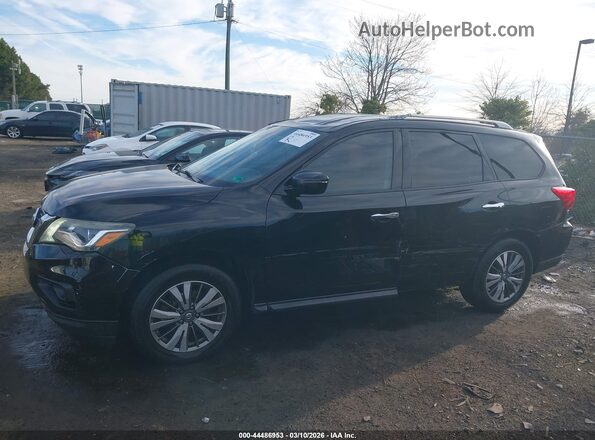 5N1DR2MNXHC663896 2017 NISSAN PATHFINDER Black Widok wnętrza 360 stopni