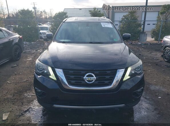 5N1DR2MNXHC663896 2017 NISSAN PATHFINDER Black Widok zestawu wskaźników