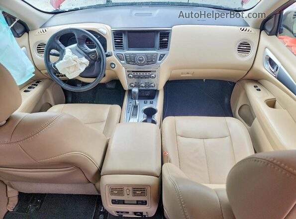 5N1DR2MNXKC587541 2019 NISSAN PATHFINDER Темно-бордовый 