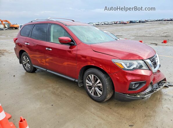 5N1DR2MNXKC587541 2019 NISSAN PATHFINDER Темно-бордовый 