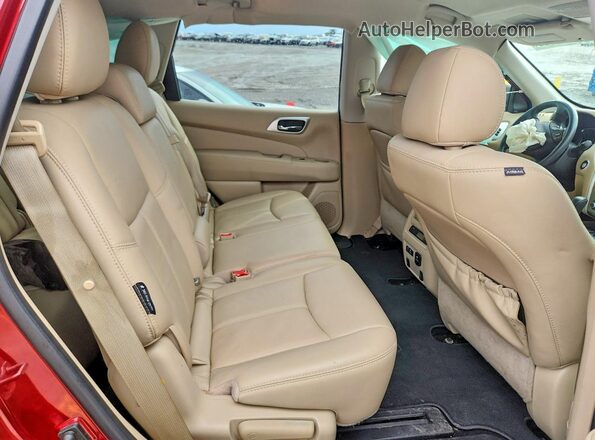 5N1DR2MNXKC587541 2019 NISSAN PATHFINDER Темно-бордовый 