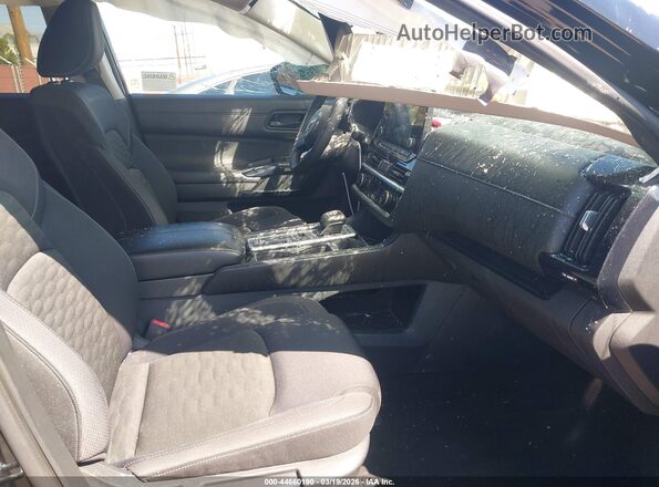 5N1DR3BA6SC232890 2025 NISSAN PATHFINDER Black წინა სალონის ხედი