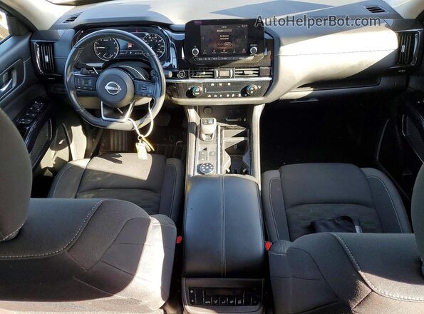 5N1DR3BC9NC229472 2022 NISSAN PATHFINDER Blue Widok deski rozdzielczej