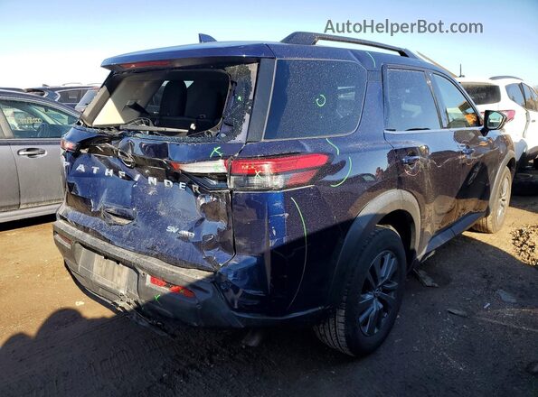 5N1DR3BC9NC229472 2022 NISSAN PATHFINDER Blue Tył prawy