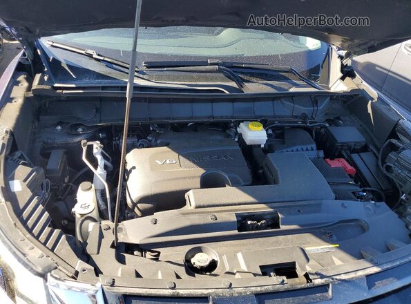 5N1DR3BC9NC229472 2022 NISSAN PATHFINDER Blue Widok wnętrza z tyłu