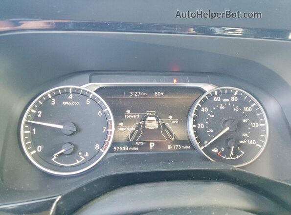 5N1DR3BC9NC229472 2022 NISSAN PATHFINDER Blue Widok zestawu wskaźników