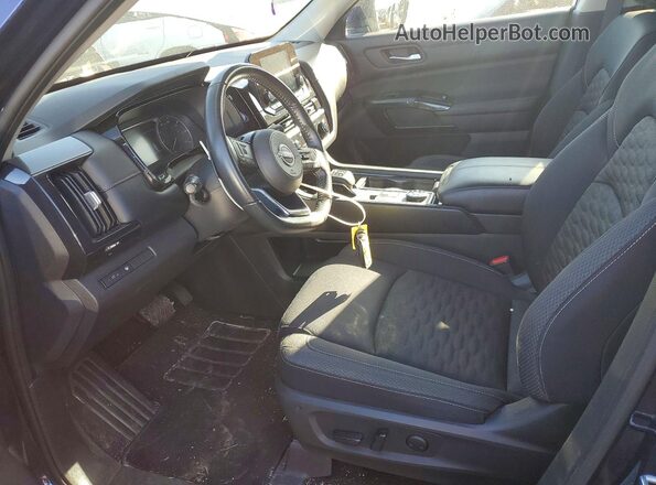 5N1DR3BC9NC229472 2022 NISSAN PATHFINDER Blue Widok wnętrza z przodu