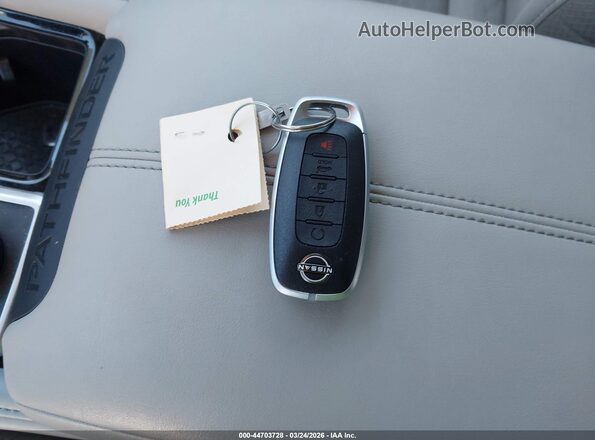5N1DR3BD1SC215442 2025 NISSAN PATHFINDER Синий Вид панели приборов